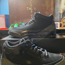 JORDAN 3 BLACK CAT