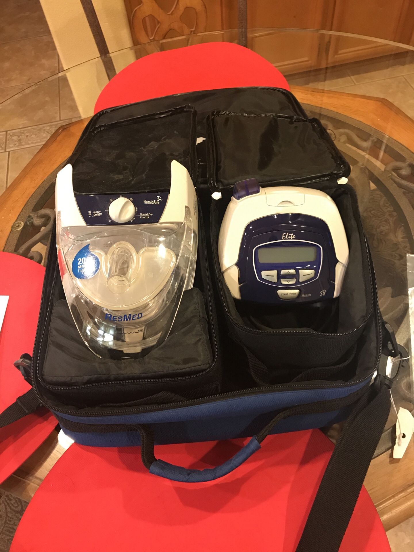 ResMed S8 Elite & 3i HumidAire CPAP machine