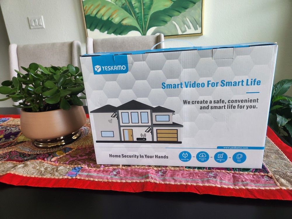 Yeskamo Home Security Camera System