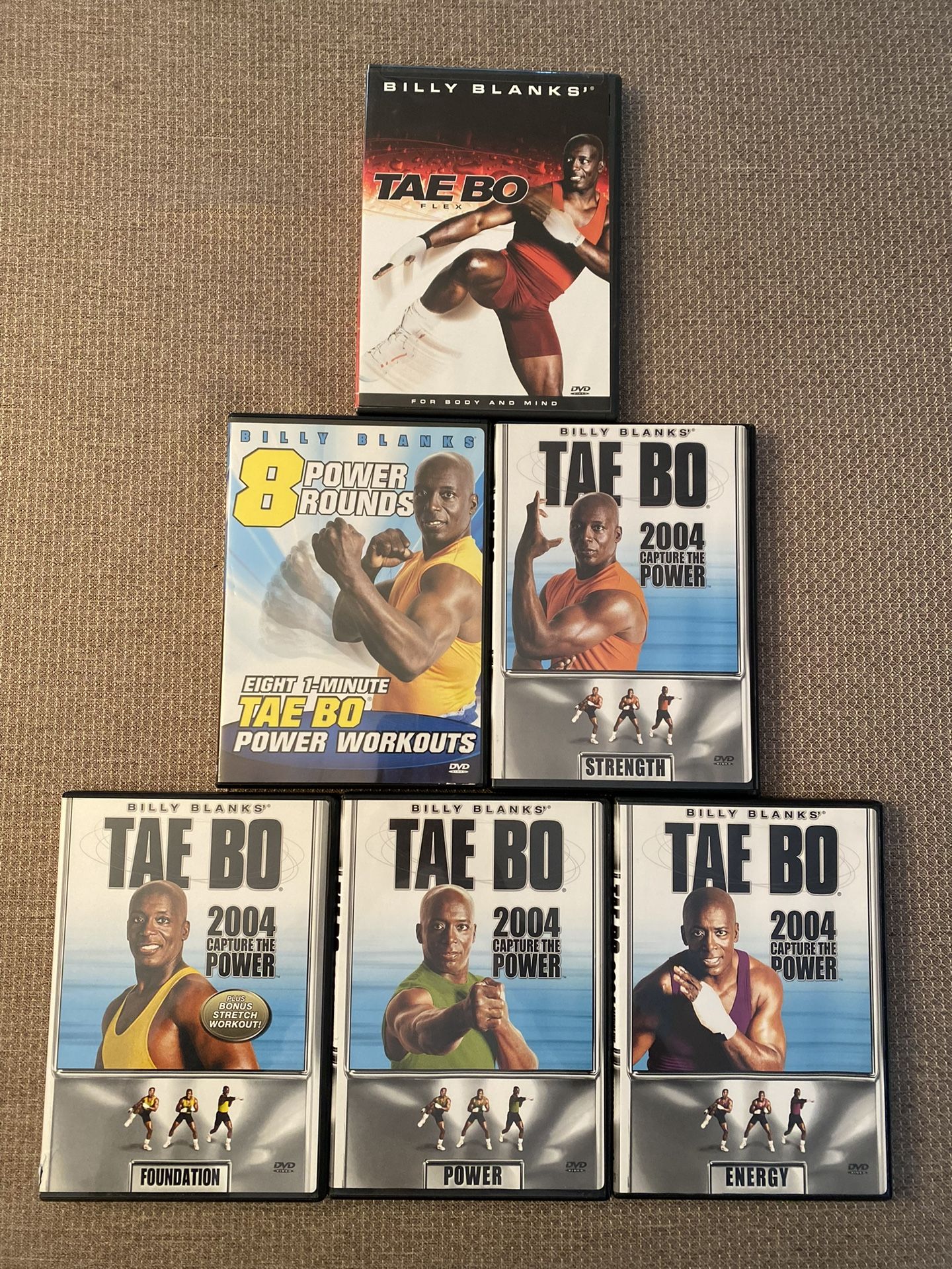 Tae Bo Workout DVDs (2004)