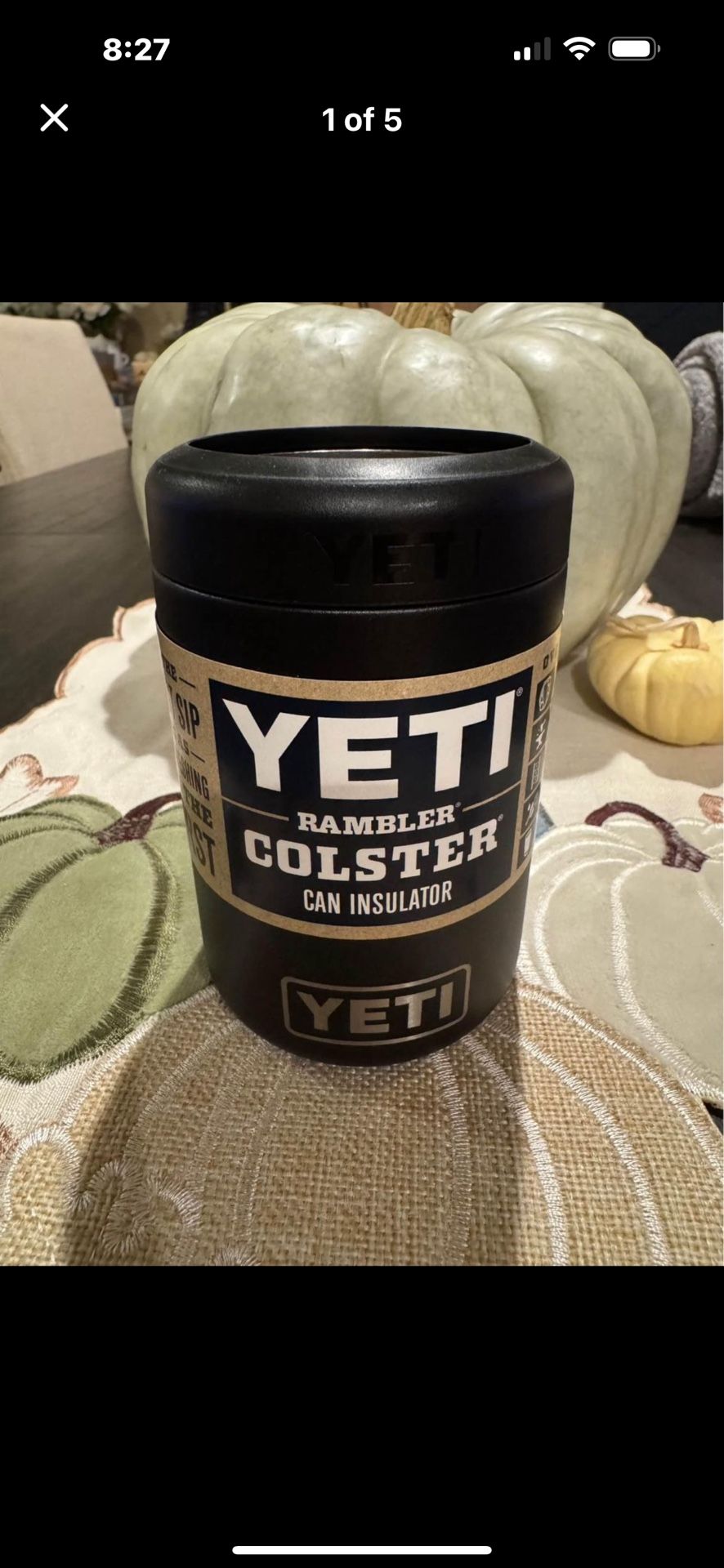 NEW Yeti Rambler Colster Can Cooler 12 Oz