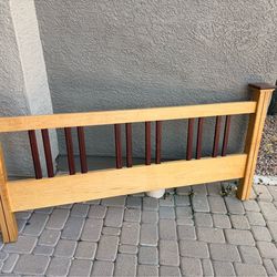 Artisan handmade Full or Queen headboard and footboard