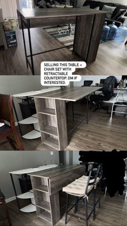 Kitchen table set plus chairs