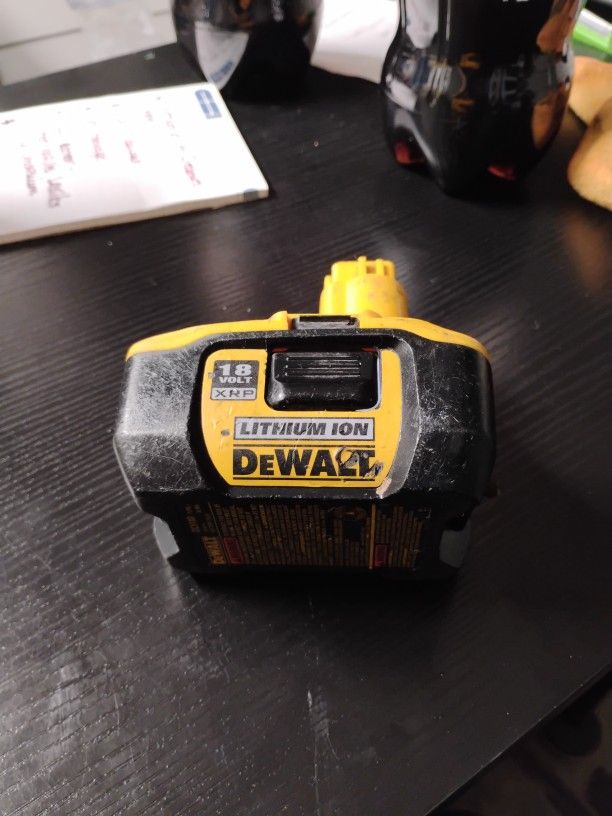 DEWALT® 18 Volt
XRP™ Li-Ion