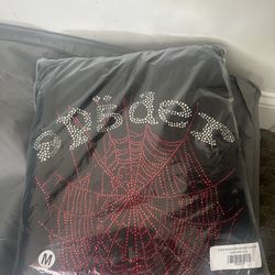 Sp5der black rhinestone OG web