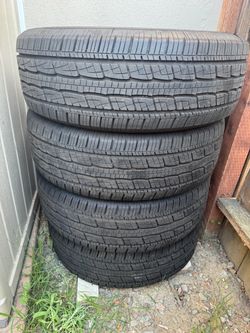 Set of 4 New Grabber All-Season Tires
