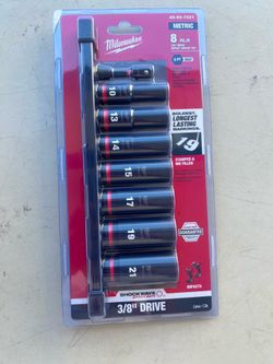 Milwaukee sockets set