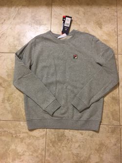NWT FILA women fleece sweatshirt size M