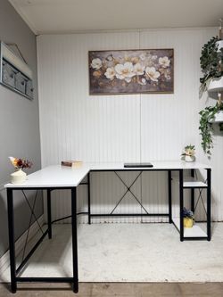 Corner desk, L shape desk, Escritorio
