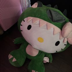 sanrio hello kitty jumbo plushie (brand new)