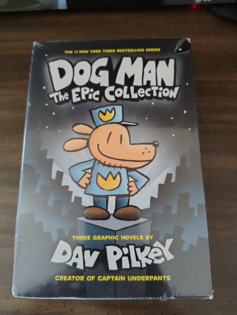 New Dog Man: the Epic Collection: from the Creator of Captain Underpants (Dog Man #1-3 Box Set)