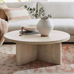 Pottery Barn Cayman Round Coffee Table