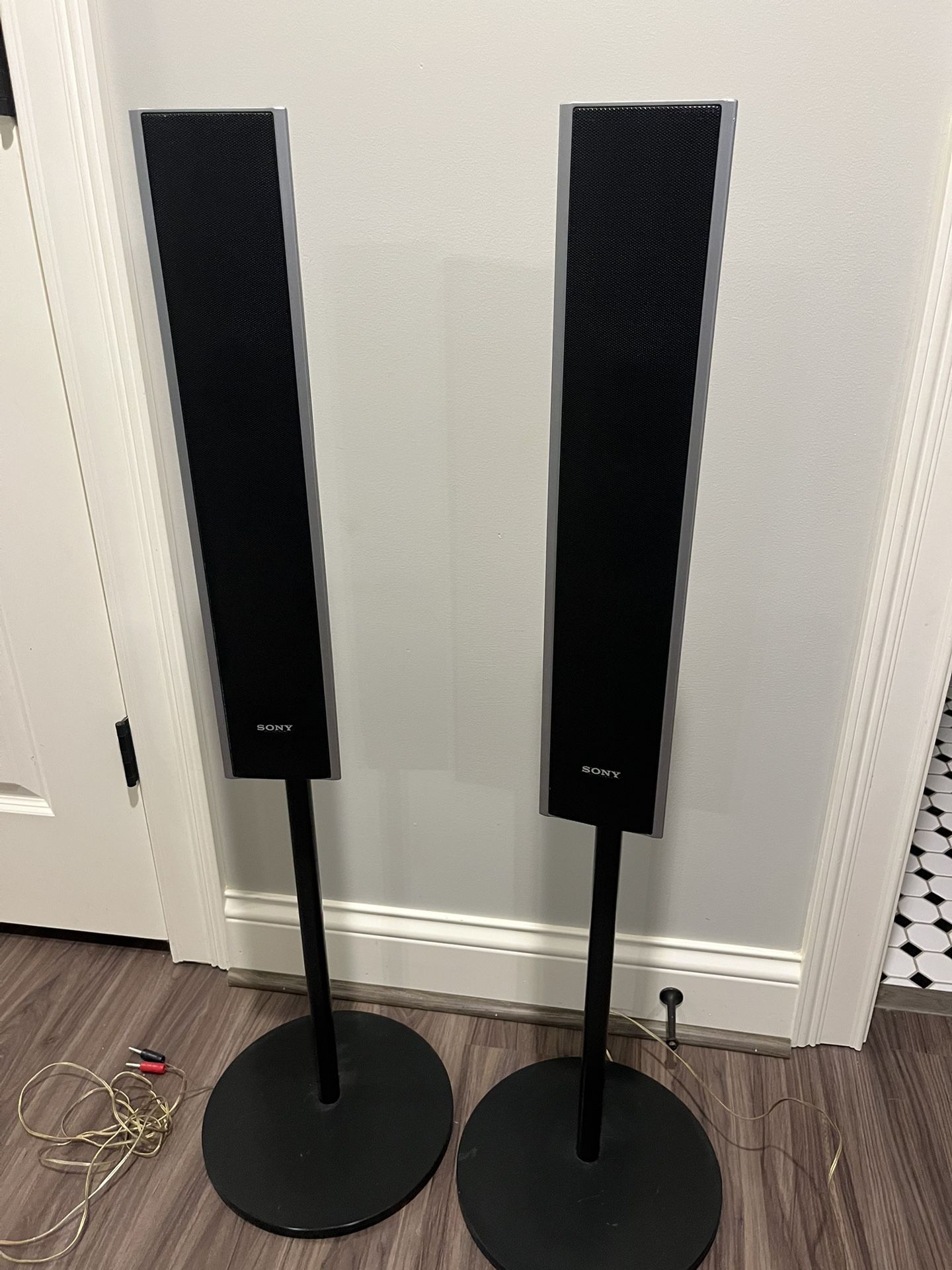 Sony Surround Sound Left And Right Speakers