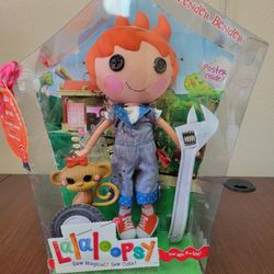 NIB Lalaloopsy " Ace Fender Bender "  Retired 