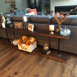 Rustic Console Table 