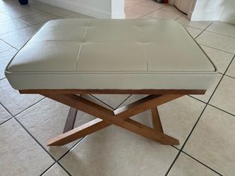 Small Ottoman Stool Chair for Vanity