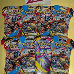 Pokemon Mega Evolution Sleeved packs 8x