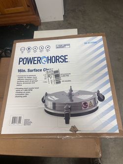 Powerhorse 16” Stainless Steel Surface Cleaner – BRAND NEW