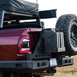 2010-2024 RAM 2500/3500 HIGH CLEARANCE DUAL SWING OUT REAR BUMPER 