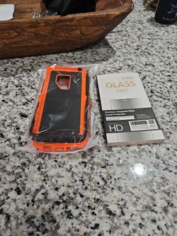 S9+ Case and Glass Screen Protector