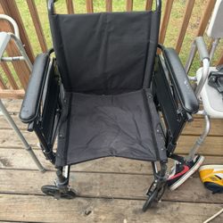 Commode/wheelchair/shower Chair.
