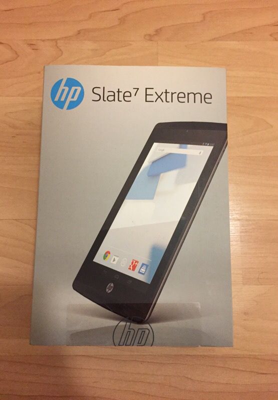 HP Slate 7 Extreme (excellent condition)