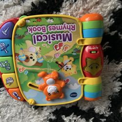 V-tech Music Rhymes Book