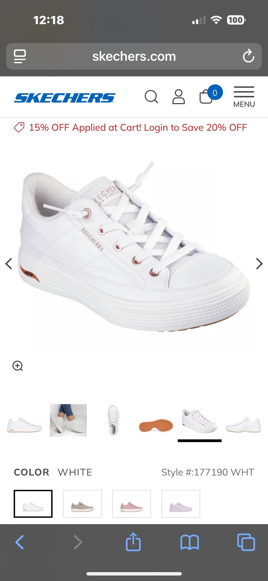 Skechers Size 8 Women