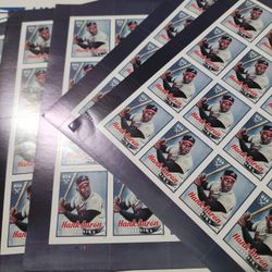Hank Aaron Stamps
