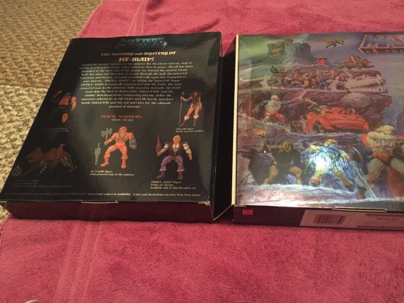 He Man Masters of the Universe five Figure Box Set.