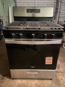 Whirlpool Stove 5 Burner