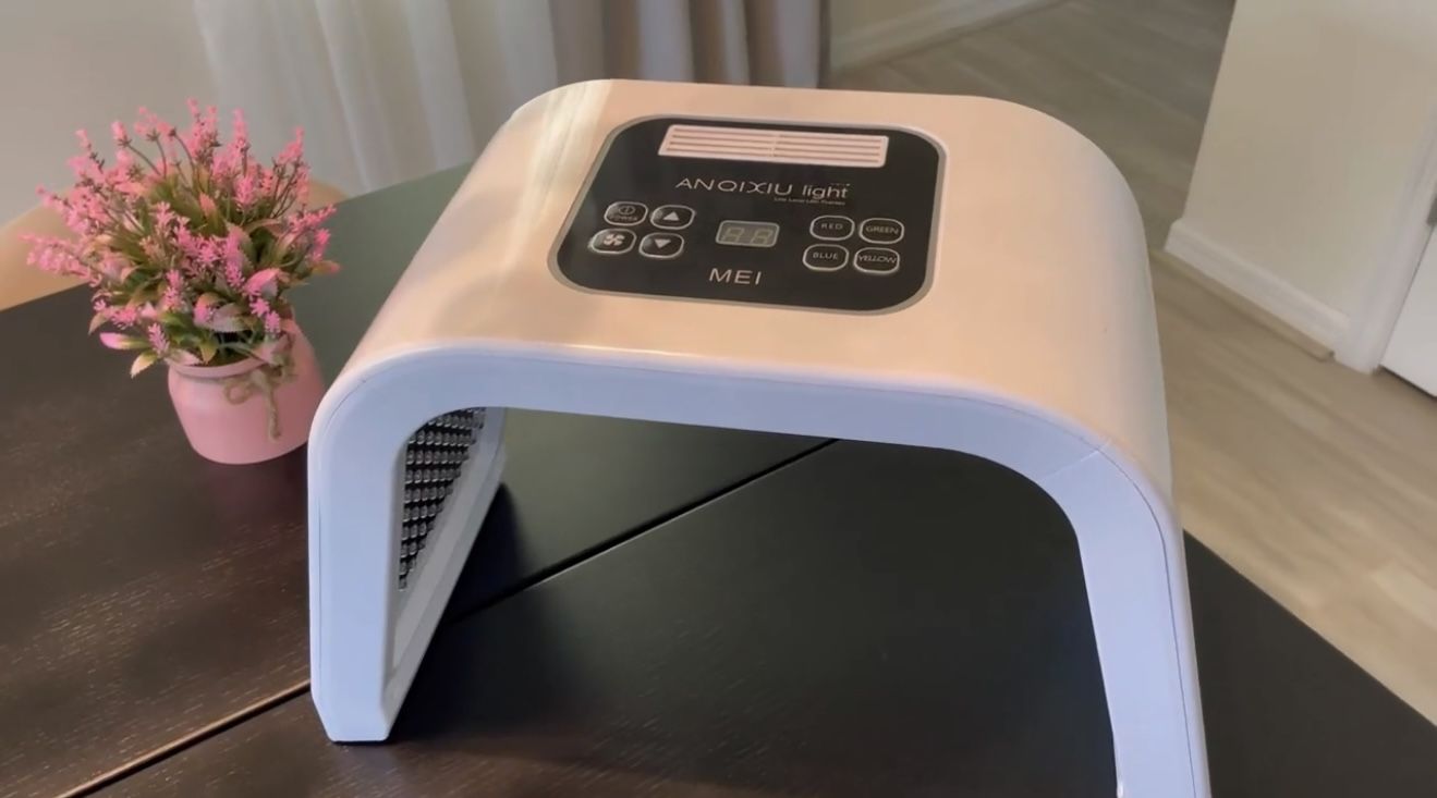 LED-Face-Light-Therapy, 7 in 1 Color LED Face Mask Facial Body Beauty Equipment