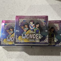 2025 Topps Disney Wonder Hobby Box - In Hand Sealed