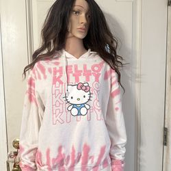 Women’s hello kitty hooded sweater size M
