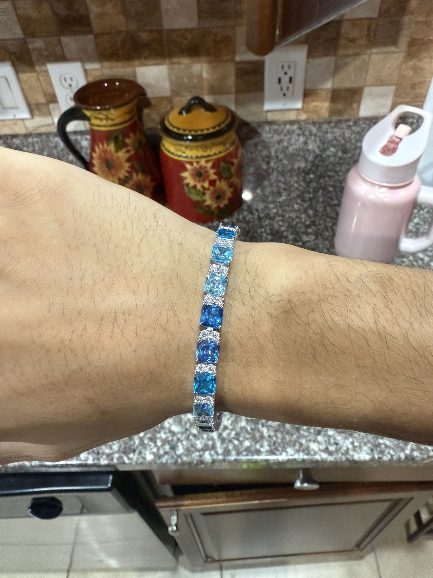 Diamond Test Approved Moissanite Tennis Bracelet 