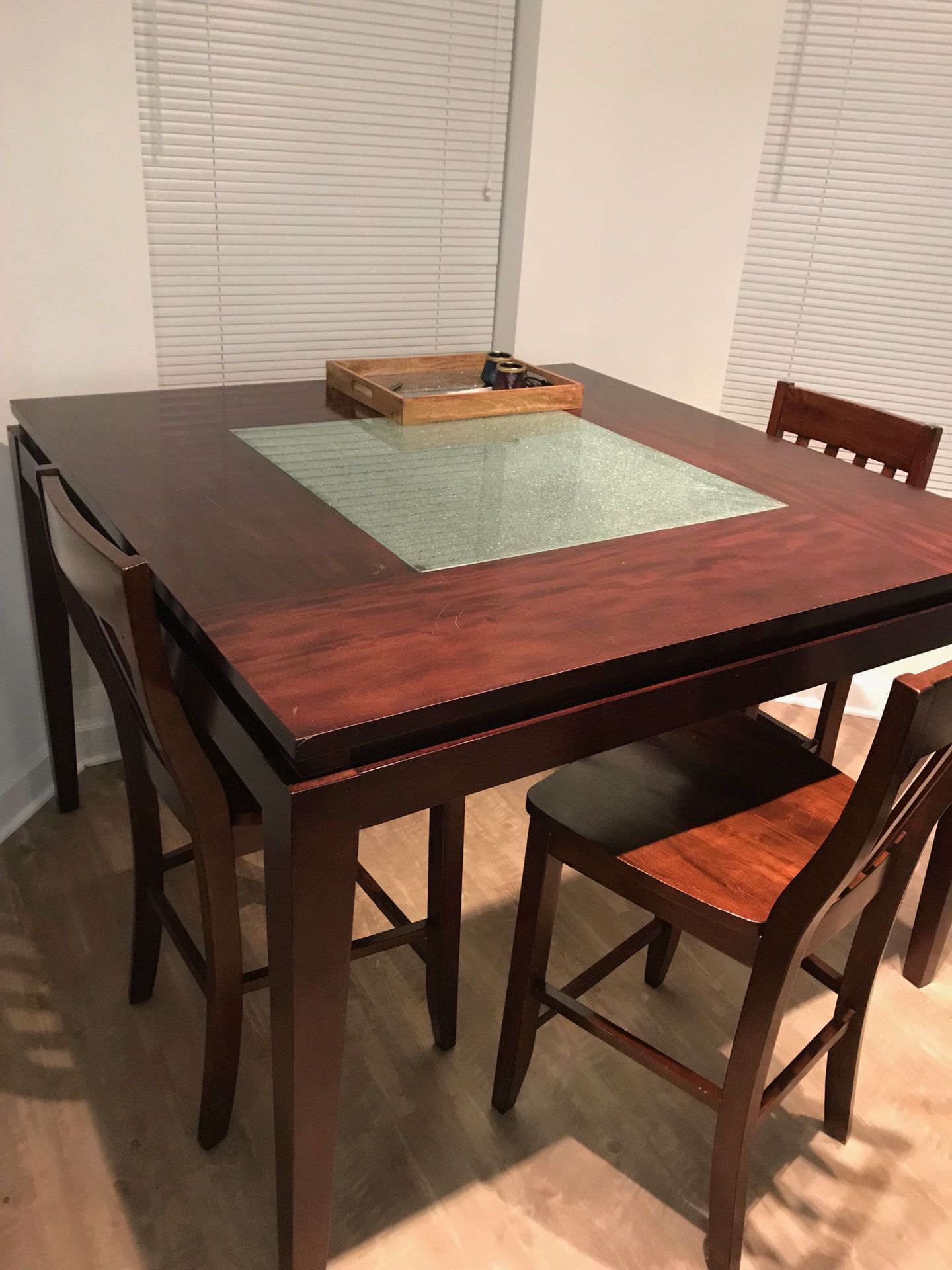 REAL WOOD dining table set