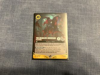 Disney Lorcana Headless Horseman Promo