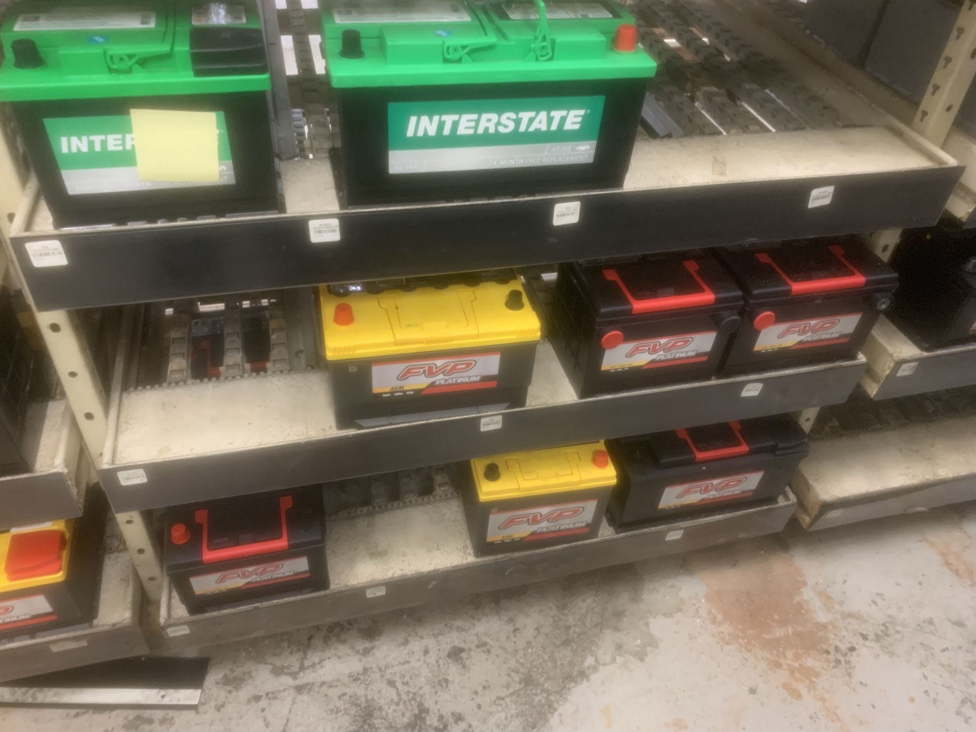 FVP Batteries New With Warranty