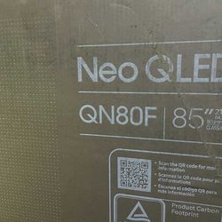 Samsung 85-Inch Class Neo QLED 4K QN80F Series, Vision AI, Mini LED Smart TV (2025 Model, 85QN80F) Neo Quantum HDR, Object Tracking Sound Lite w/Dolby