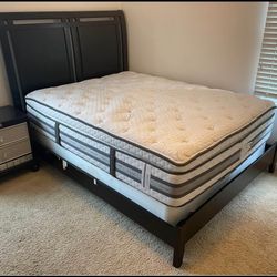 17IN SUPER DELUXE THICK BRAND NEW QUEEN PILLOWTOP MATTRESS AND BOXSPRING SAME DAY DELIVERY 