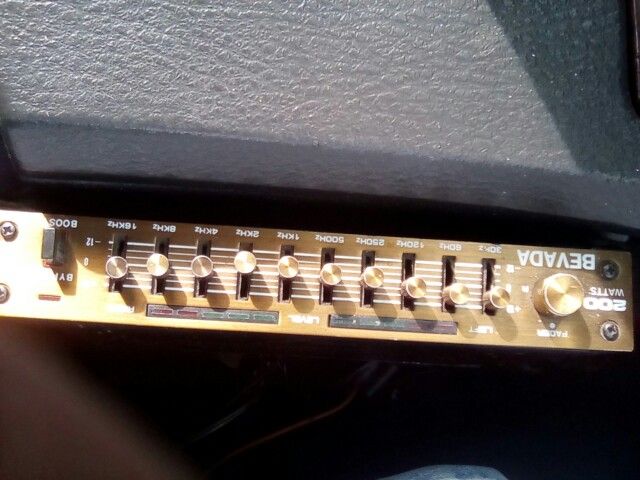 Bevada 10 band car equalizer