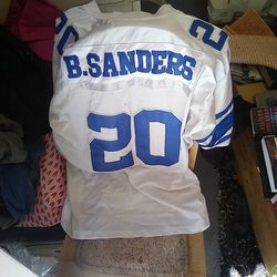 28yr Old Barry Sanders Throwback Jersey 