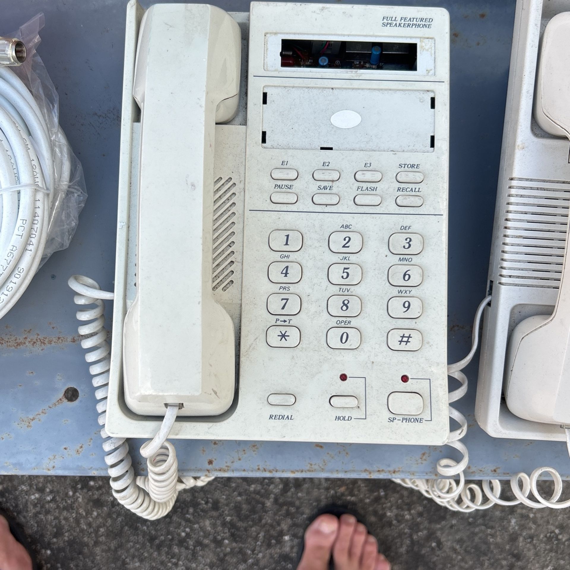 Vintage Northwestern Bell phone with memory
