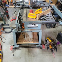 Table saw jointer combo