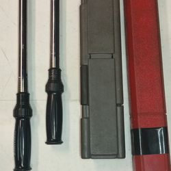 Craftsman 3/8 And 1/2 Click Type Torque Wrenchs