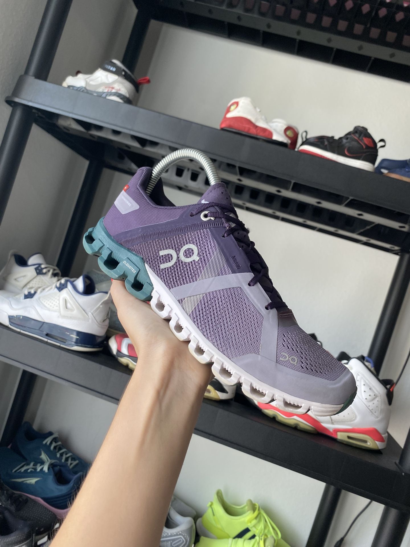 On Running Cloudflow Women's Running Shoes Violet / Tide US7.5 Women’s