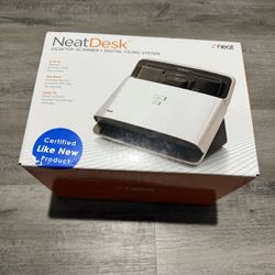 Neat Desk Desktop Scanner + Digital Filing System 