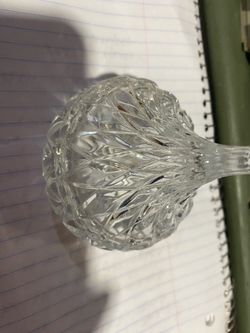 Hersheys Kiss Shaped Crystal Bowl