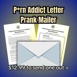 📬 Funny Anonymous Prank Mailer – Hilarious Gag Letter Sent Discreetly 😂 