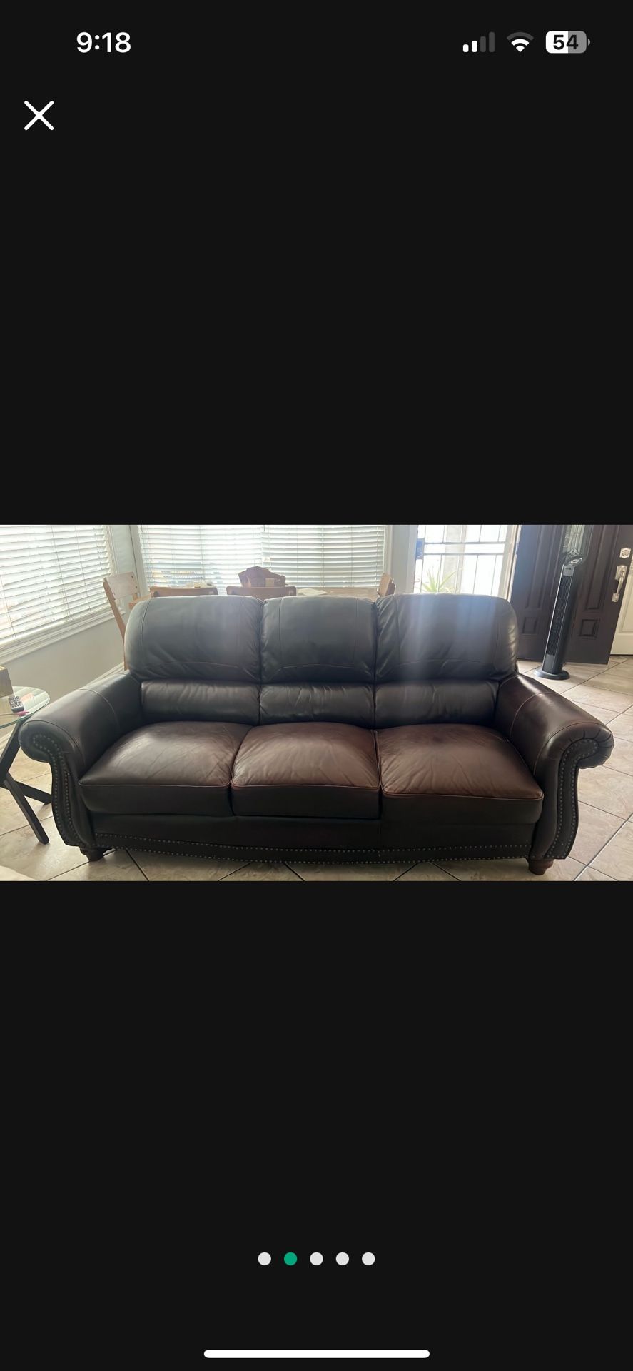 Leather Sofa